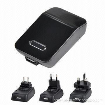USB Mobile Chargers with 5V DC Output Voltage and 0.15 to 2A Charging Rate